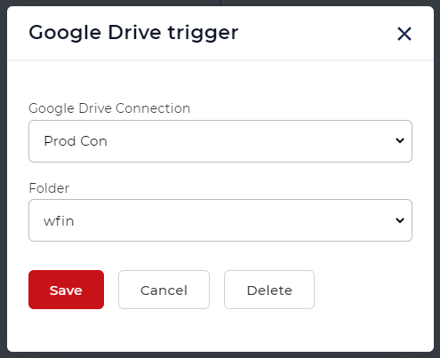 Google Drive trigger for PDF OCR automation
