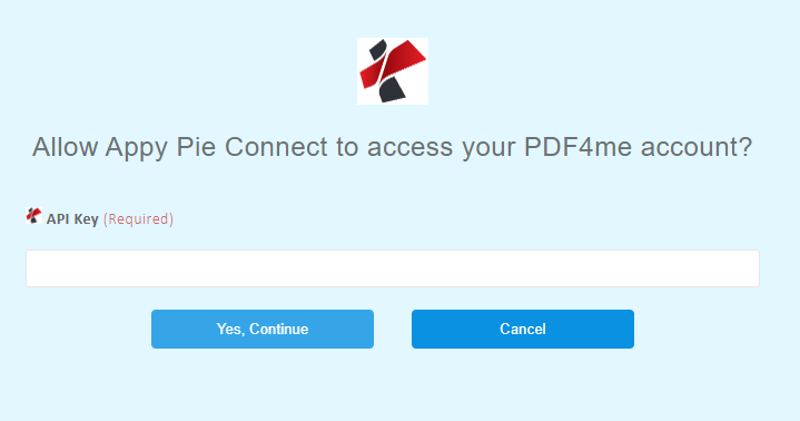 PDF4me API key integration to Make