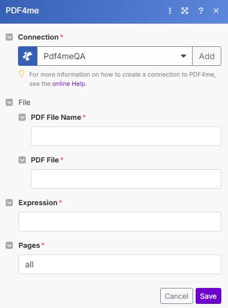 Extract Text By Expression in Make